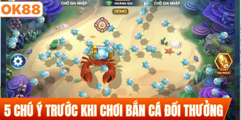 5 chú ý trước khi chơi bắn cá đổi thưởng