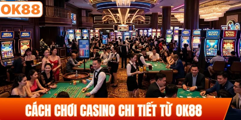 Cách chơi casino chi tiết từ chuyên gia OK88