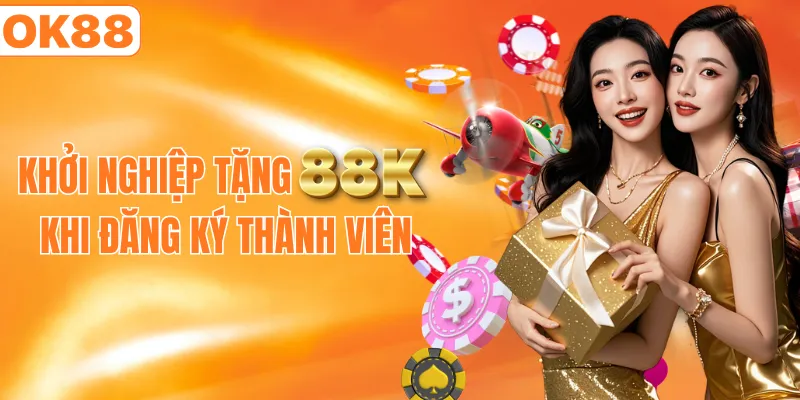 Quà tặng khởi nghiệp 88k cho người mới